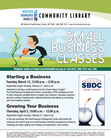Small Business Classes MMS Library