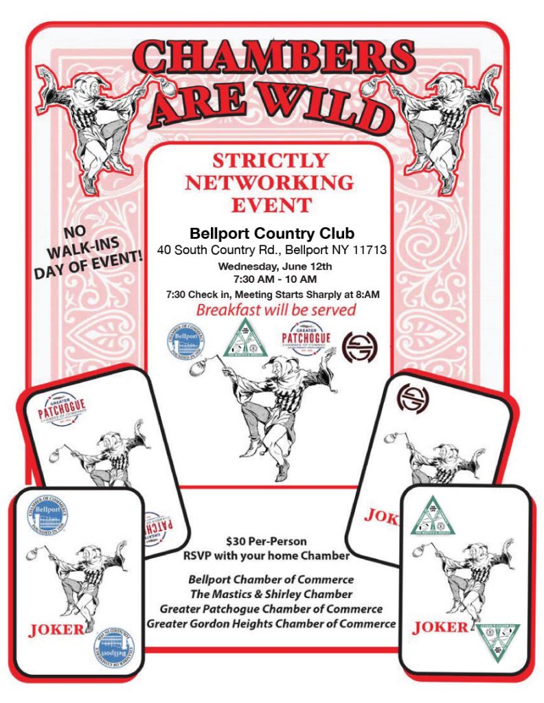 "Chambers Are Wild" Joint Chamber Networking Meeting