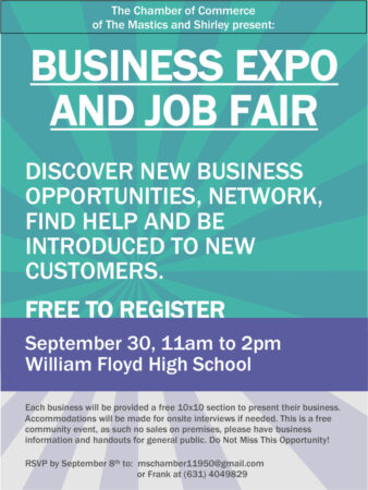Business Expo & Job Fair @ William Floyd High School | Mastic Beach | New York | United States